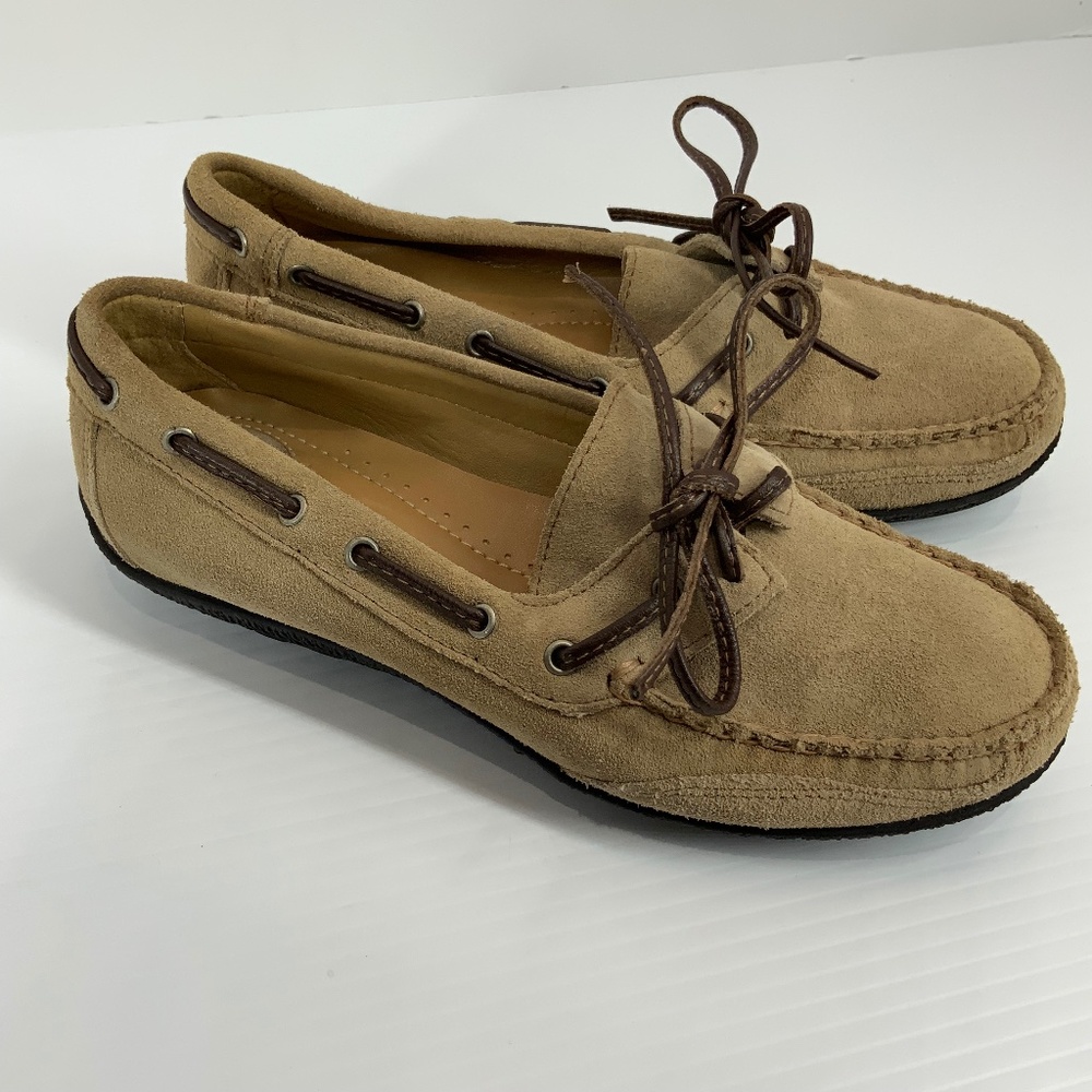 Bass Tan Moccasins Size 6.5